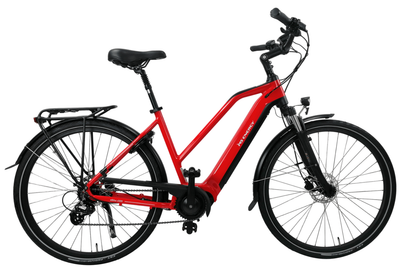 Biçikletë elektrike MS ENERGY eBike c500, M, e kuqe