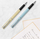 Stilolaps me makinë Waterman Allure, majë çeliku, blu satin