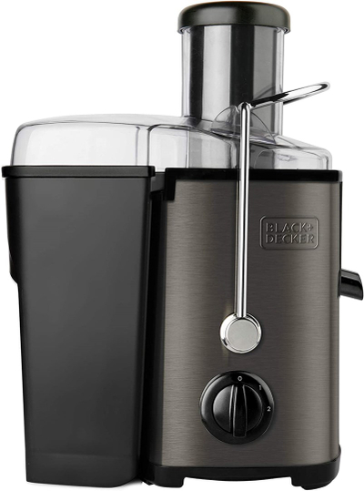 Shtrydhëse frutash Black &amp; Decker BXJE600E, 1.2L, 600W, gri