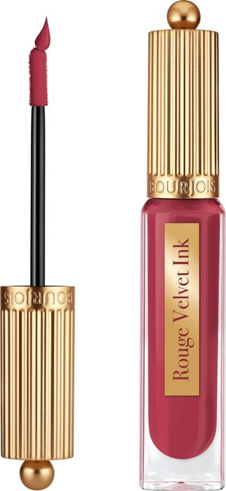 Течен кармин Bourjois Rouge Velvet Ink, 3.5ml, нијанса 15, темно розова