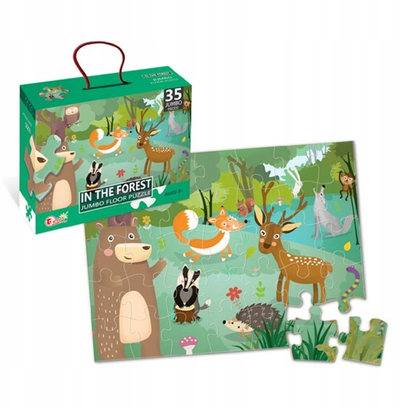 Puzzle për dysheme Swede In The Forest, 35 copa, për kalamaj 3+