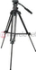 Tripod video Walimex Pro EI-9901, 138 cm, mban der’ në 6 kg, ngjyrë e zezë