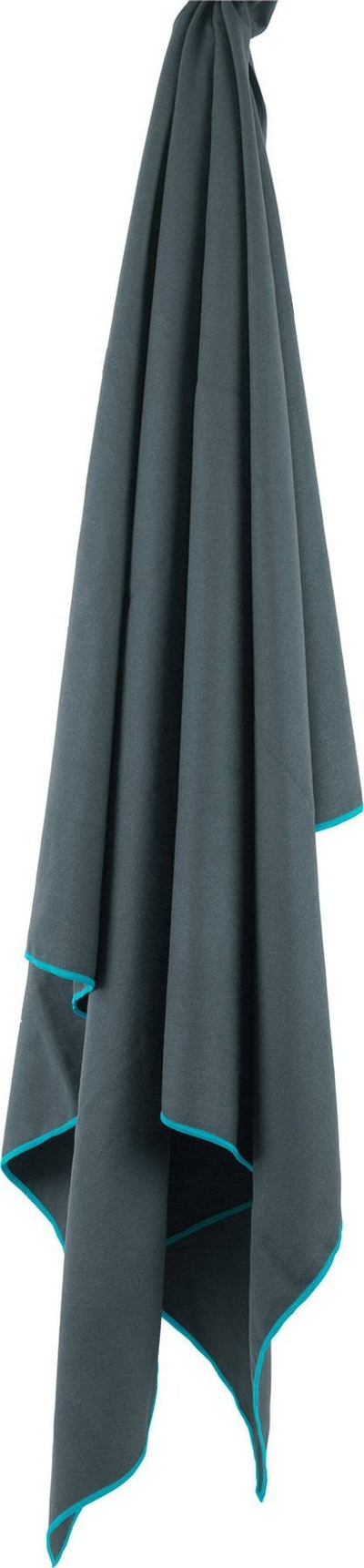 Pешкир за патување Lifeventure Recycled SoftFibre Trek Towel, големина Giant, сива