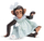Lodër majmun Safe Animals Monkey Lola, 32cm, vinil, rozë