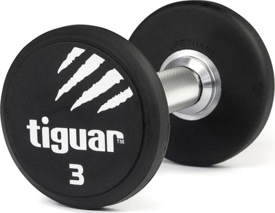 Peshë Hantel Tiguar TI-WHPU0030, 3 kg, e zezë