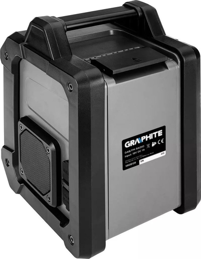 Radio ndërtimi Graphite Energy+ 18V, Bluetooth, pa bateri