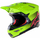Helmetë motocross Alpinestars Supertech S M10 Unite, përmasa S, neon e verdhë me të zezë edhe rozë