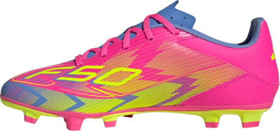 Këpucë futbolli Adidas F50 Club FG MG JH6420, për bar të gjallë dhe sintetik, të zeza