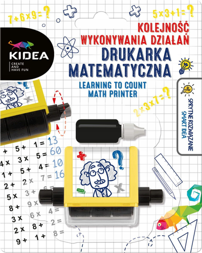 Shtypës matematikor Kidea Derform, rrotullues, për radhitjen e veprimeve
