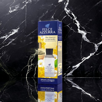 Difuzor aromash Felce Azzurra Osmanthus, me shkopinj, 120ml