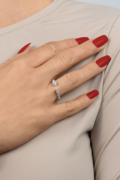 Unazë për femra Brilio Silver RI146W