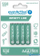 Bateri të karikueshme EverActive R03 AAA Infinity Line, 550 mAh, set 4 copë