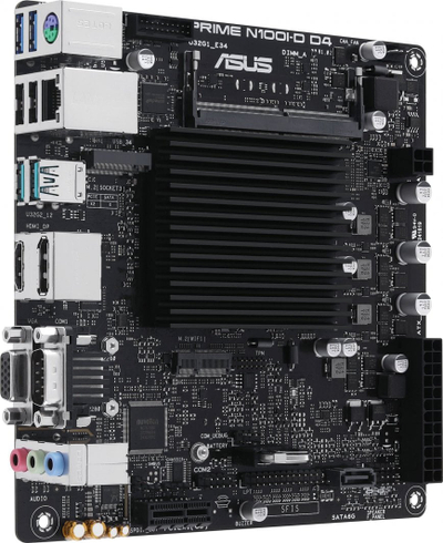 Pllakë amë ASUS PRIME N100I-D D4-CSM, mini ITX, e zezë