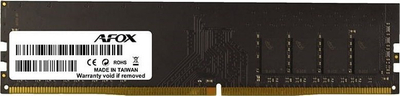 Memorie RAM AFOX AFLD416FH1P DDR4, 16GB, 2666MHz, e zezë