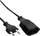 Zgjatës energjie InLine 16682S, Euro Type C, 2m, i zi