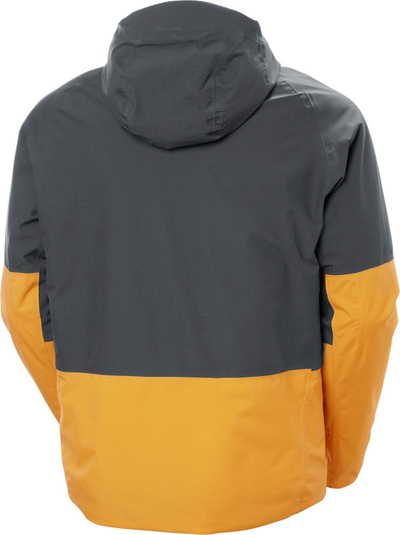Xhaketë ski Helly Hansen Banff e mbushur M, HELLY TECH, PrimaLoft, portokalli me të zezë
