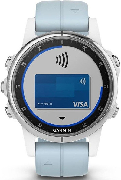 Orë e mençur Garmin Fenix 5S Plus, i kaltër