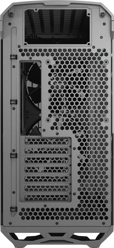 Kasë Fractal Design Torrent TG Light Tint, e hirtë, Full Tower