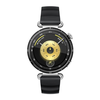 Ora inteligjente Huawei GT6, 41mm, ekran 1.32" AMOLED, e zezë
