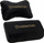 Set jastëkësh gaming noblechairs Pillow Set, 2 copë, për qafë dhe mes, i zi me ari