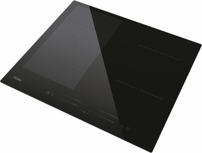 Pjatë gatimi me induksion Haier Series 4 HAFRSJ64MC, 59cm, me butona me prekje, e zezë