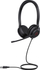 Kufje Yealink UH35 Dual UC, USB A, me mikrofon, të zeza