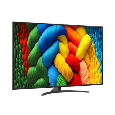 Телевизор LG 65NANO81A6A, 65\", 4K UHD NanoCell, паметен, црн