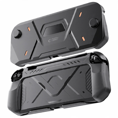 Mbështjellës konzole Tech-Protect Carbonox, për Nintendo Switch 2, i zi