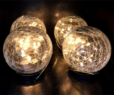 Llambë varëse Saska Garden Solar 20LED, e zezë