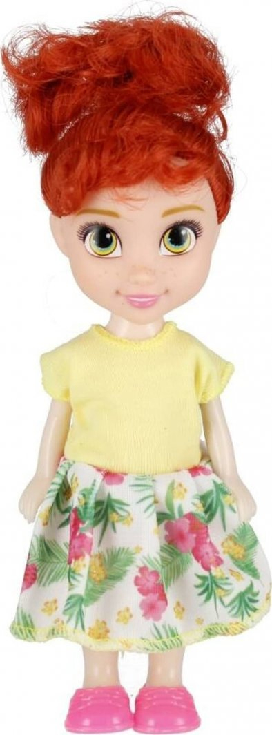 Kukull Mega Creative DOLL, 15cm, plastikë dhe tekstil, shumëngjyrëshe