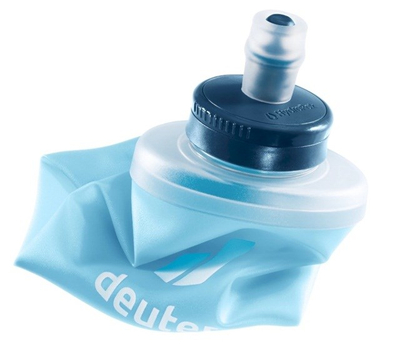 Shishe hidratuese Deuter Streamer Flask II, 500 ml, silikon i butë, blu