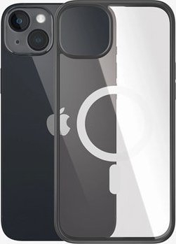 Mbulesë telefoni PanzerGlass ClearCase MagSafe për iPhone 14 Plus 6.7", antibakteriale, e zezë