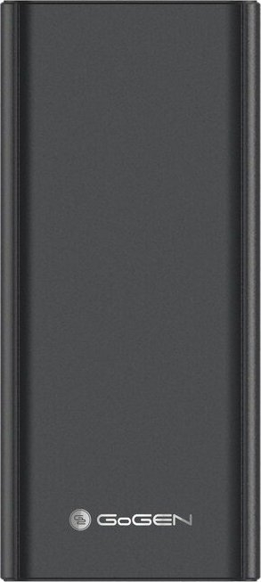Powerbank GoGEN PB100008B, 10000mAh, 3 dalje USB me Power Delivery, i zi