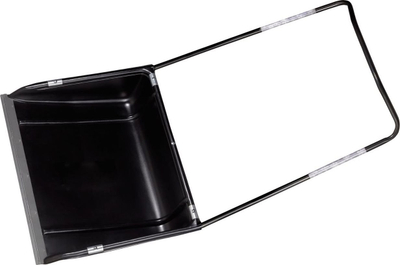 Lopatë bore Fiskars 1005211, dorezë alumini ergonomike, teh i gjerë