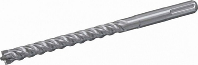 Spiralë betoni Fischer Quatric II 549927, SDS Plus, 10 x 315 mm, gri