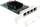 Kartë rrjeti Delock PCI Express X4, 4 porta RJ45 Gigabit LAN, gri