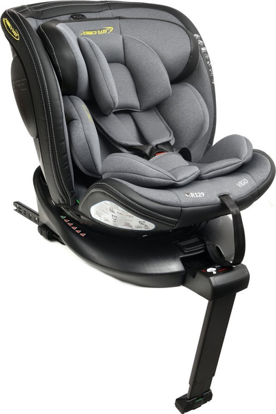 Ulese makine Summer Baby Vigo, 40‑150 cm, Isofix i‑Size 360°, gri me të zezë