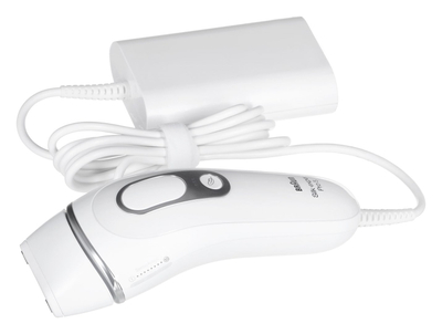 Depilator IPL Braun Silk expert Pro 5 PL5145, SkinPro 2.0, SensoAdapt, i bardhë