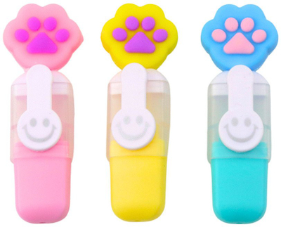 Set mini markerash me putër, 6 copa, 8 cm, shumëngjyrësh