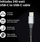Полнач за ѕид Intenso Power Adapter W100ACC GaN, 2x USB A, 100W, со кабел USB C во USB C, бел