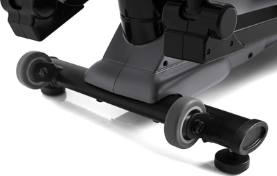 Biçikletë eliptike elektro-magnetike Zipro Dunk, iConsole +, e zezë / gjelbër