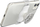 Mbajtëse telefoni Popsockets PopGrip Slide Stretch Clear on White, rrëshqitëse, e tejdukshme, e bardhë