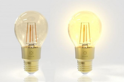 Llambë LED Woox Smart Retro Filament, 6W, E27, 650lm, ambër