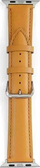 Rrip ore Beline Leather për Apple Watch, 42/44/45/49mm, lëkurë, kafe e çelët