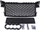Grillë radiator MTuning për Audi A4 B8 RS Style, 2008 2012, argjendtë e zezë
