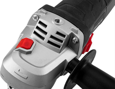 Mulli këndor Graphite 900W, disk 125mm, 3000-12000 rpm, gri