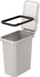 Kosh mbeturinash Prosperplast Systema, 12L, plastikë, gri hiri