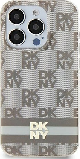 Mbulesë telefoni DKNY DKHMP15MHCPTSE, për iPhone 15 Plus 14 Plus 6.7", MagSafe, bezhë