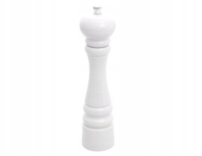 Mulli piperash Practic, dru 24 cm, i bardhë