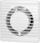 Ventilator banjoje Orno 100mm, me sensor lagështie, kohëmatës, i bardhë